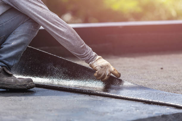Professional Waterproofing technician working in Batavia, IL